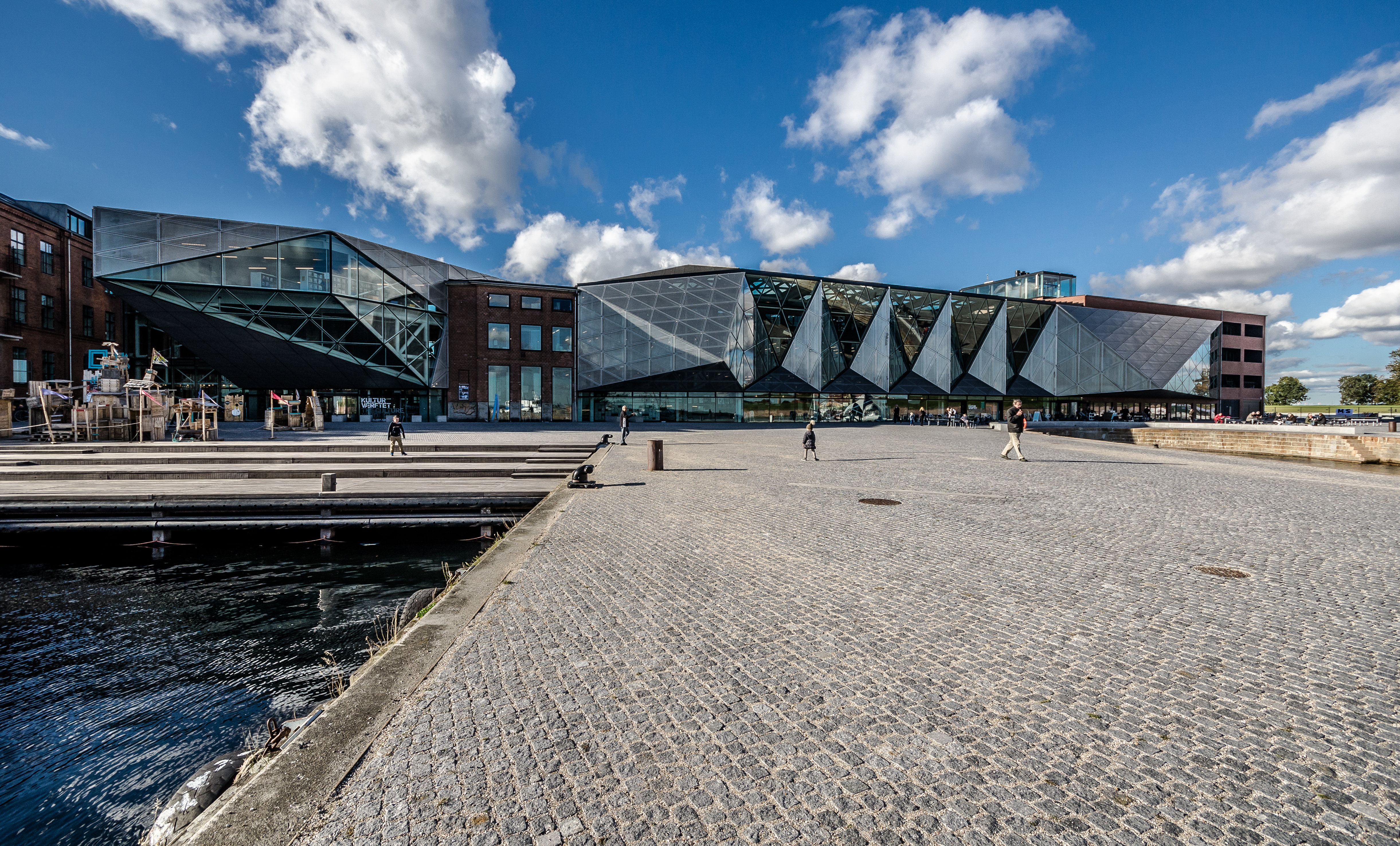 The Culture Yard in Helsingør, a former shipyard transformed into a cultural centre